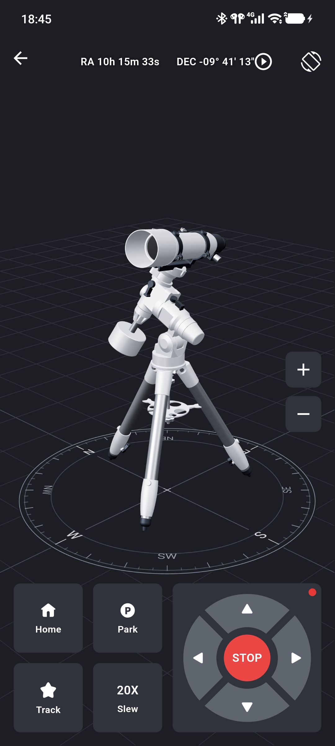 3D Telescope Preview and controls while disconnected